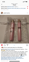 Load image into Gallery viewer, “Miss Jane” Natural Pomegranate Lipgloss