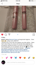 Load image into Gallery viewer, “Miss Jane” Natural Pomegranate Lipgloss