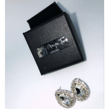 Load image into Gallery viewer, Signature  “BLING“ Oval Diamond Earrings