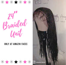 Load image into Gallery viewer, 24” Mixed Blend Cornrow Unit